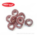 Sour ring shape grapes gummy wholesale soft candy